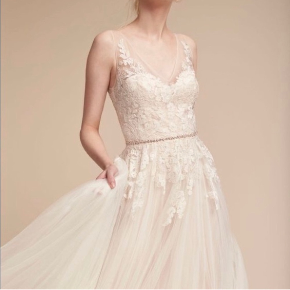 BHLDN Willowby by Watters Reagan gown